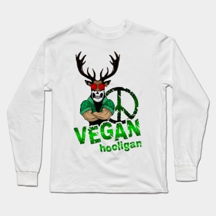 Vegan hooligan - Deer Long Sleeve T-Shirt